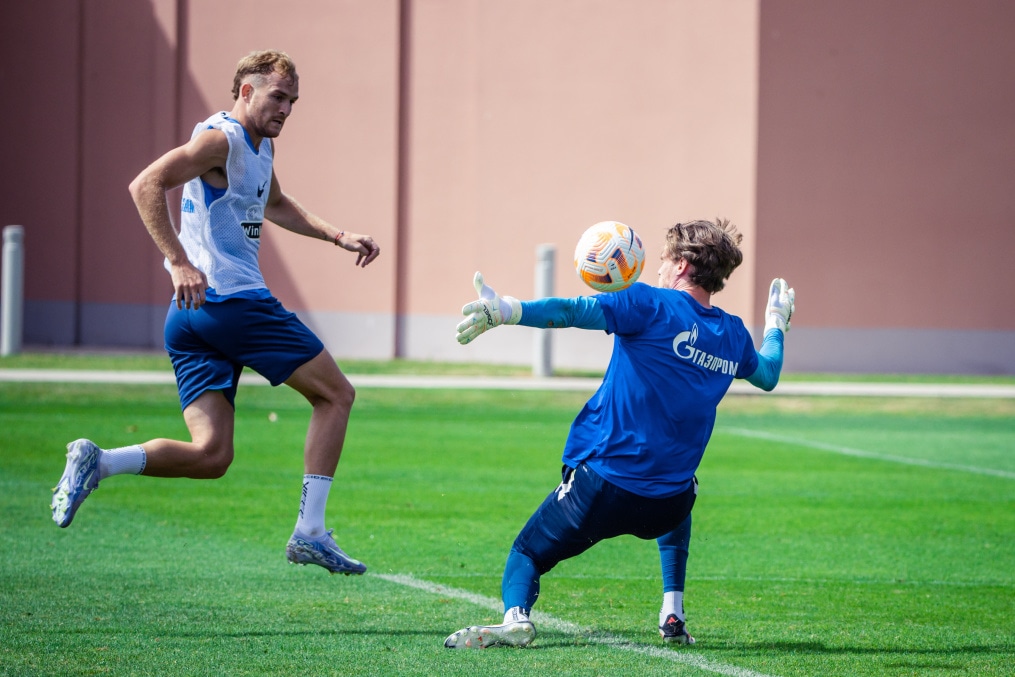 Зимние «Газпром» — тренировочные сборы 2025: 9 февраля, утренняя тренировка