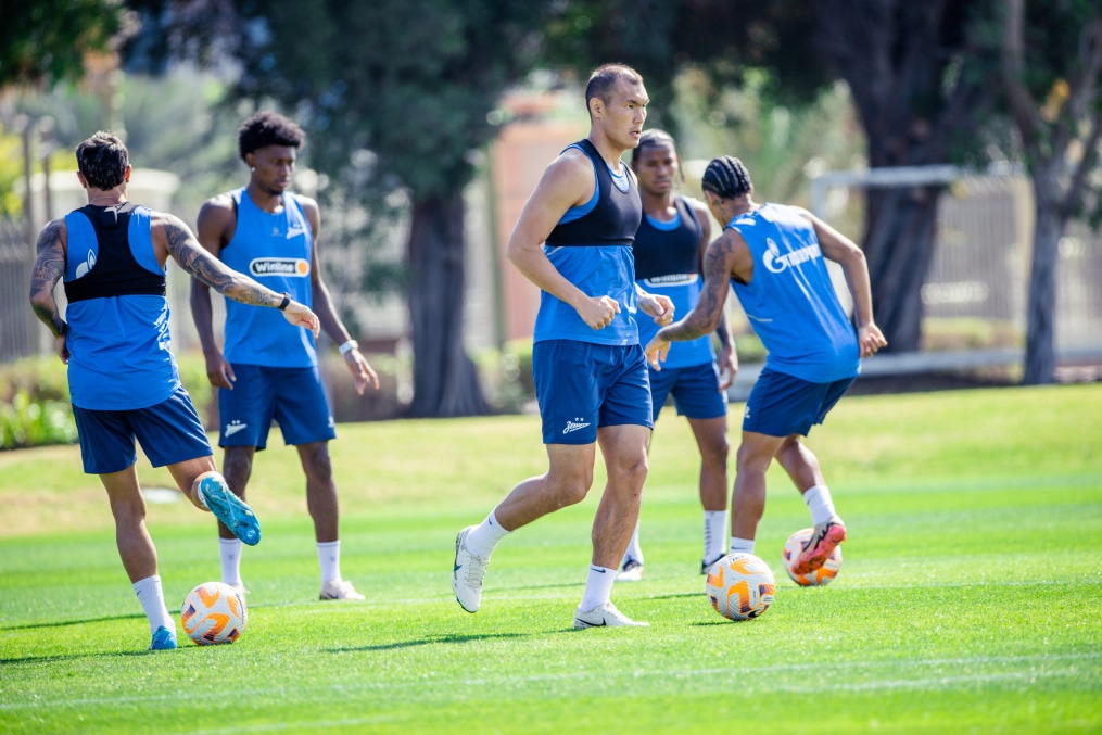 Зимние «Газпром» — тренировочные сборы 2025: 10 февраля, утренняя тренировка