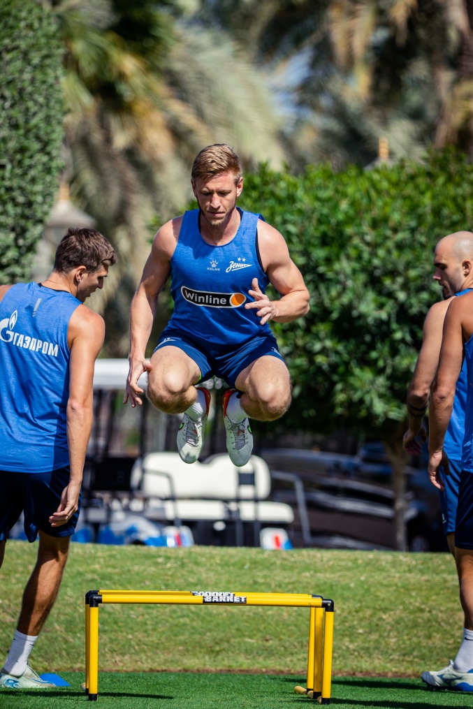 Зимние «Газпром» — тренировочные сборы 2025: 10 февраля, утренняя тренировка