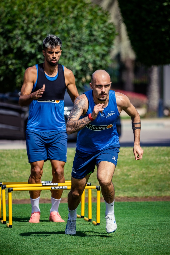 Зимние «Газпром» — тренировочные сборы 2025: 10 февраля, утренняя тренировка