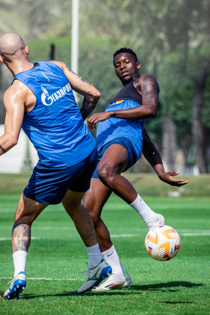 Зимние «Газпром» — тренировочные сборы 2025: 10 февраля, утренняя тренировка