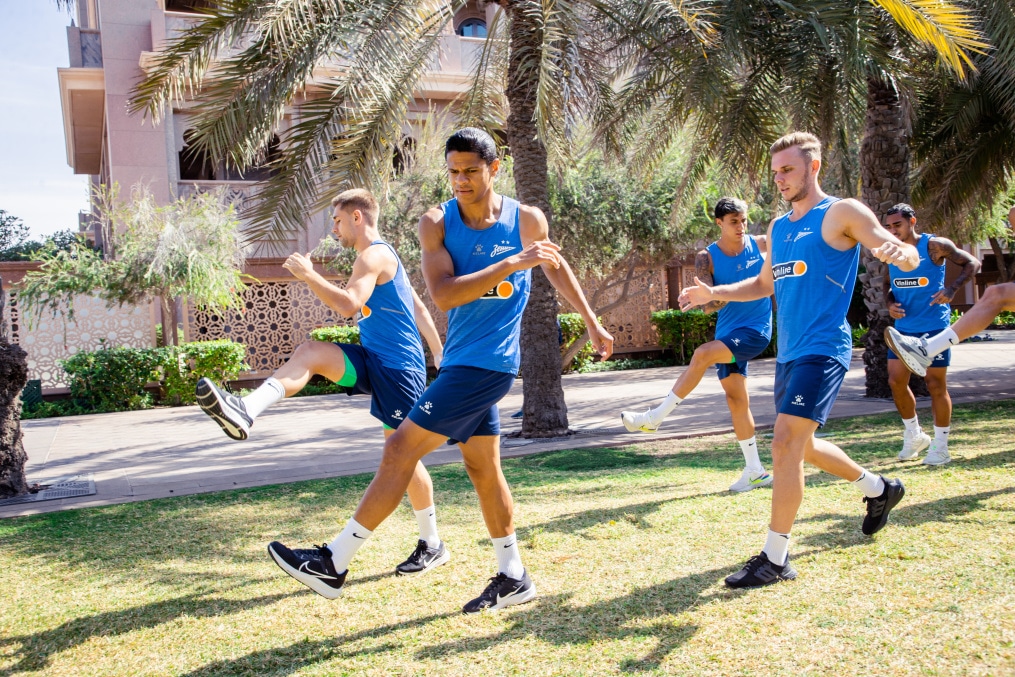 Зимние «Газпром» — тренировочные сборы 2025: 13 февраля, утренняя тренировка