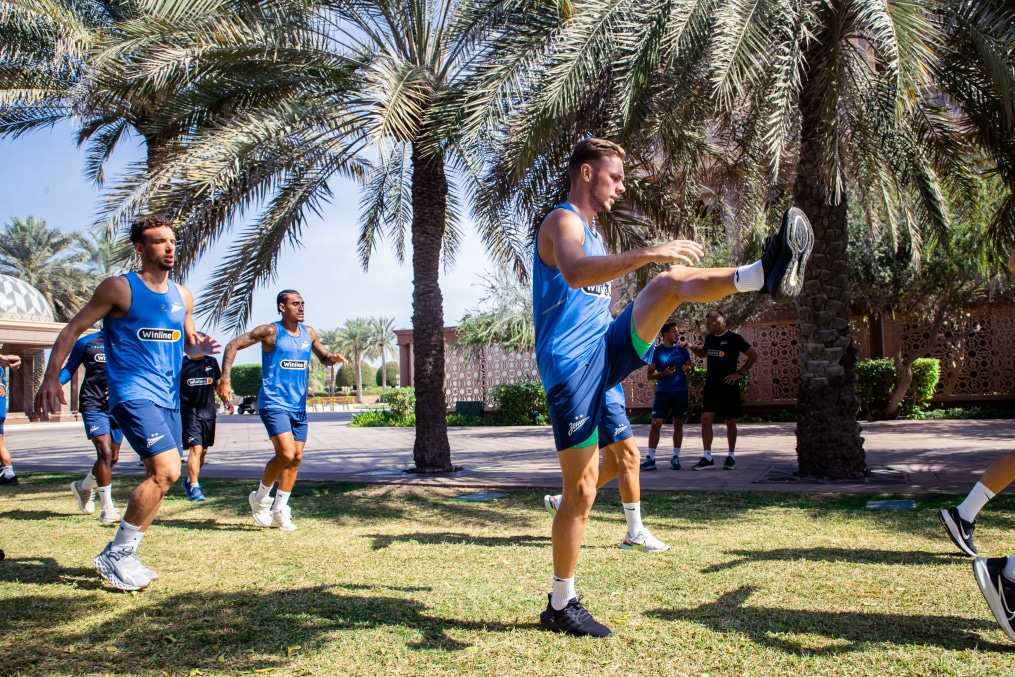 Зимние «Газпром» — тренировочные сборы 2025: 13 февраля, утренняя тренировка