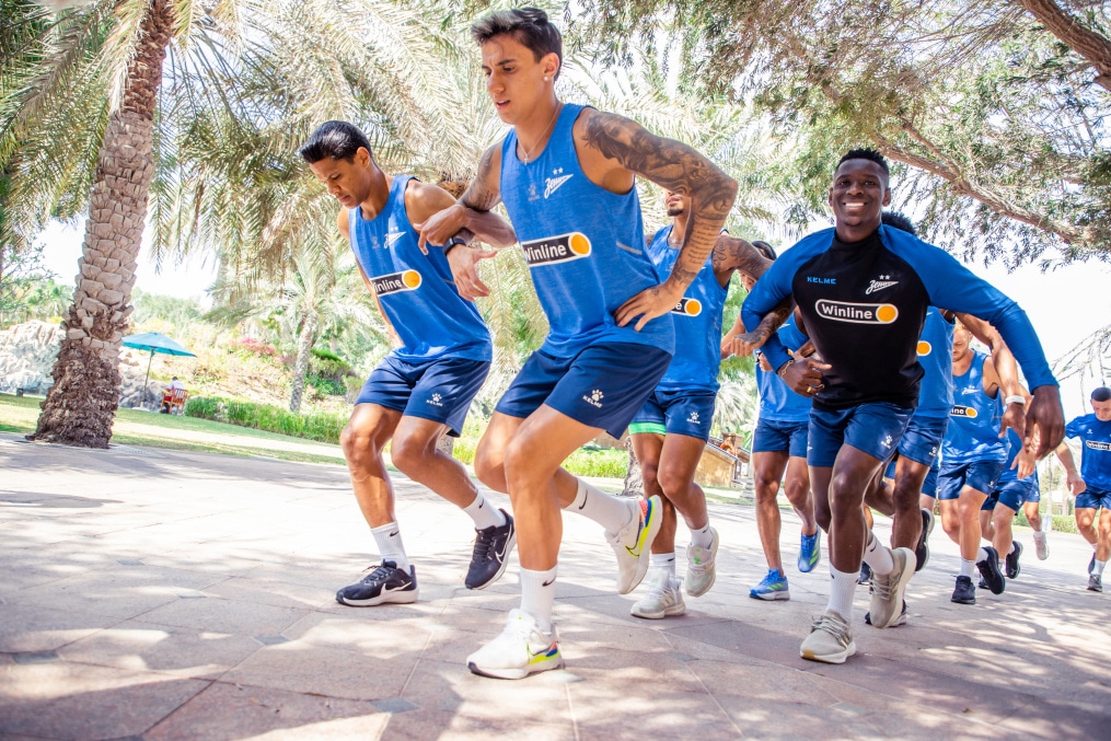 Зимние «Газпром» — тренировочные сборы 2025: 13 февраля, утренняя тренировка