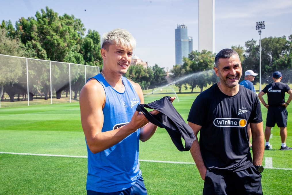 Зимние «Газпром» — тренировочные сборы 2025: 13 февраля, утренняя тренировка