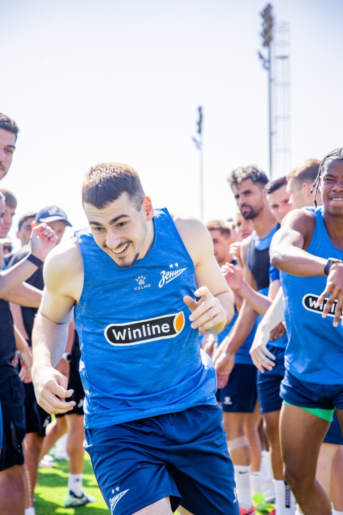 Зимние «Газпром» — тренировочные сборы 2025: 13 февраля, утренняя тренировка