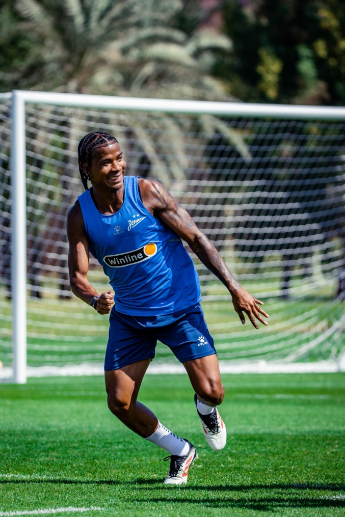 Зимние «Газпром» — тренировочные сборы 2025: 13 февраля, утренняя тренировка