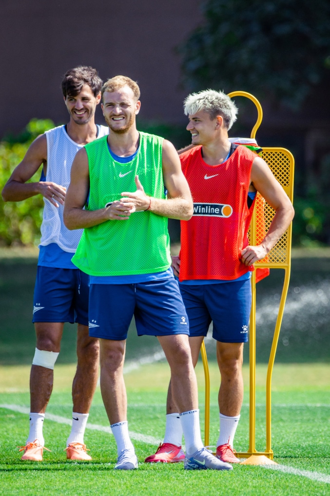 Зимние «Газпром» — тренировочные сборы 2025: 13 февраля, утренняя тренировка