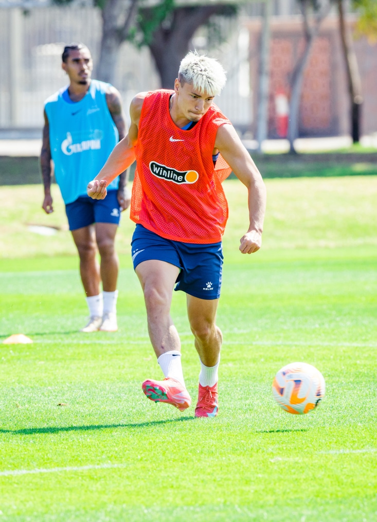 Зимние «Газпром» — тренировочные сборы 2025: 13 февраля, утренняя тренировка