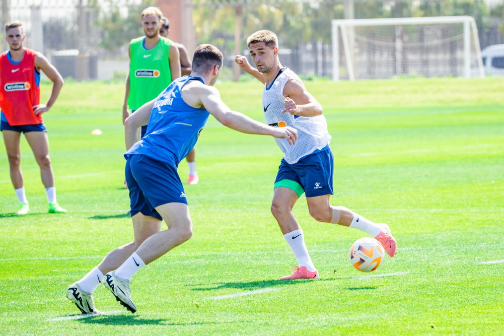 Зимние «Газпром» — тренировочные сборы 2025: 13 февраля, утренняя тренировка