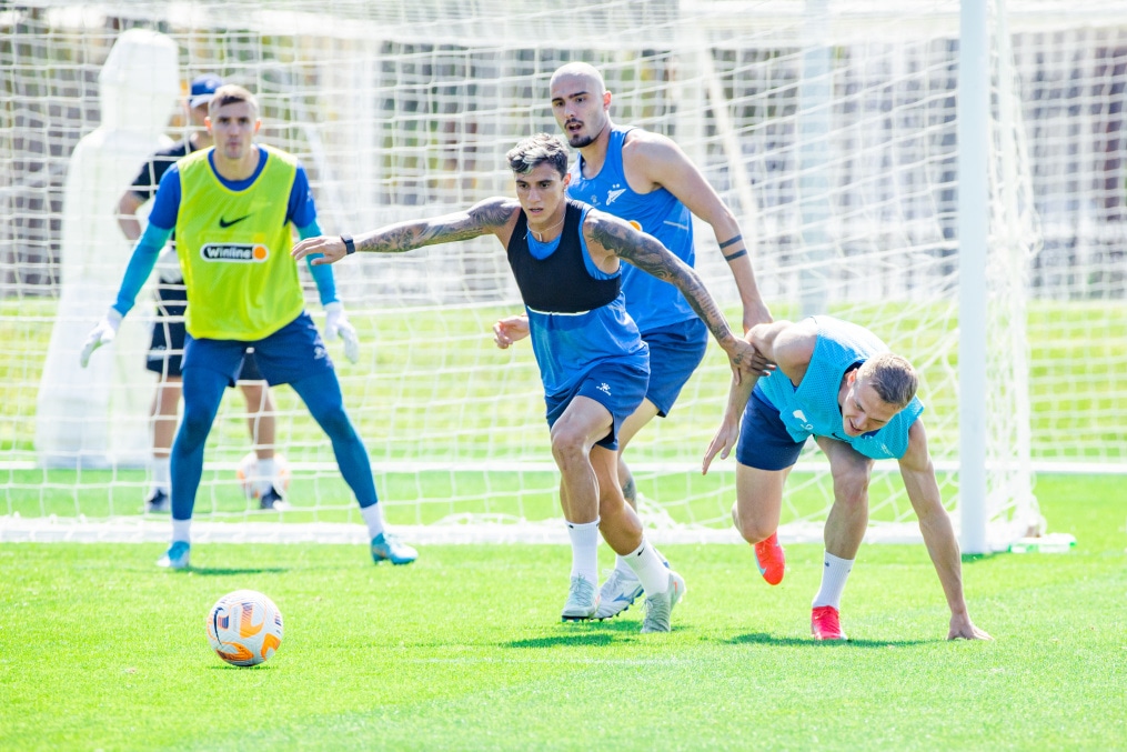 Зимние «Газпром» — тренировочные сборы 2025: 13 февраля, утренняя тренировка