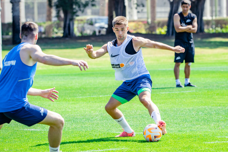 Зимние «Газпром» — тренировочные сборы 2025: 13 февраля, утренняя тренировка