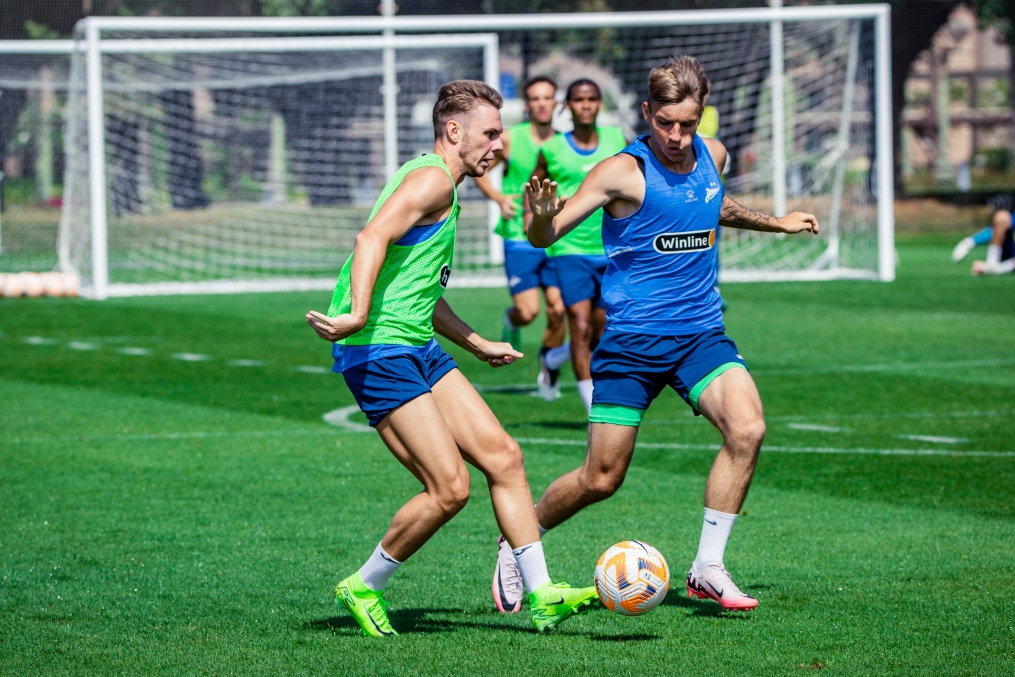 Зимние «Газпром» — тренировочные сборы 2025: 13 февраля, утренняя тренировка