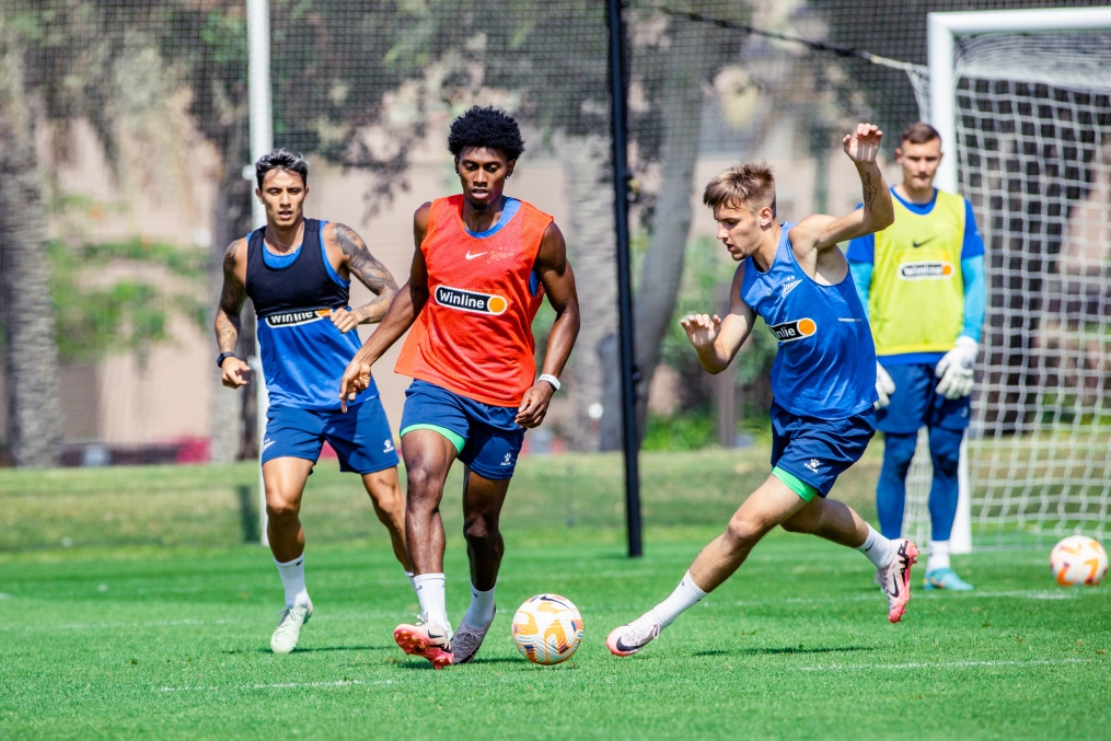 Зимние «Газпром» — тренировочные сборы 2025: 13 февраля, утренняя тренировка