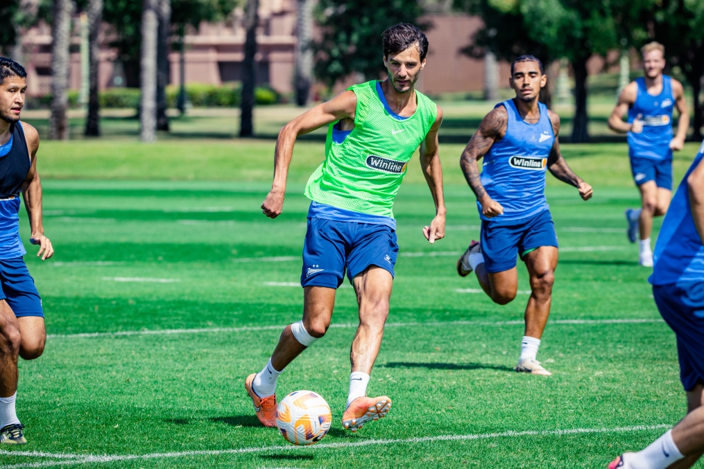 Зимние «Газпром» — тренировочные сборы 2025: 13 февраля, утренняя тренировка