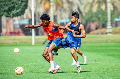 Зимние «Газпром» — тренировочные сборы 2025: 13 февраля, утренняя тренировка