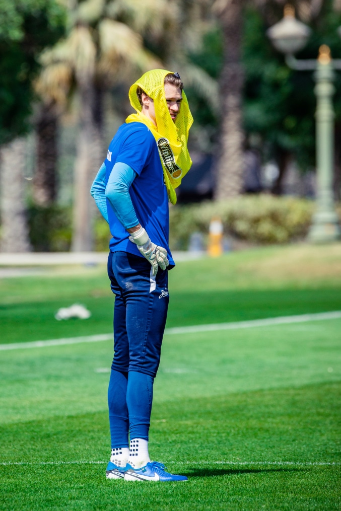 Зимние «Газпром» — тренировочные сборы 2025: 13 февраля, утренняя тренировка