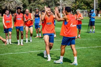 Зимние «Газпром» — тренировочные сборы 2025: 13 февраля, утренняя тренировка