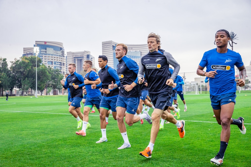 Зимние «Газпром» — тренировочные сборы 2025: 18 февраля, вечерняя тренировка