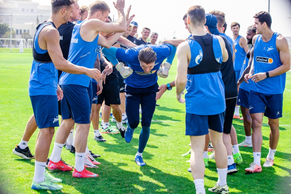 Зимние «Газпром» — тренировочные сборы 2025: 20 февраля, утренняя тренировка