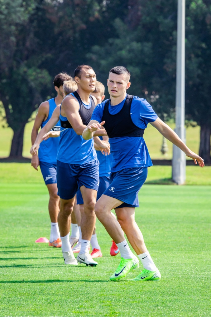 Зимние «Газпром» — тренировочные сборы 2025: 20 февраля, утренняя тренировка