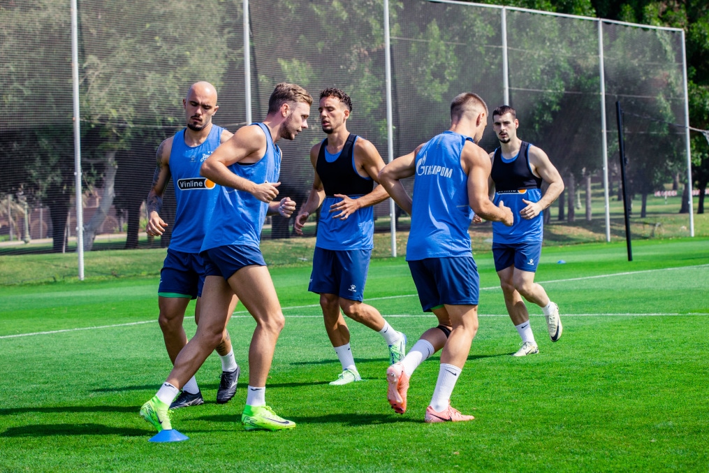 Зимние «Газпром» — тренировочные сборы 2025: 20 февраля, утренняя тренировка