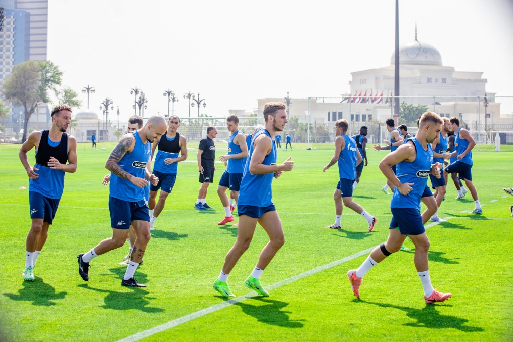 Зимние «Газпром» — тренировочные сборы 2025: 20 февраля, утренняя тренировка