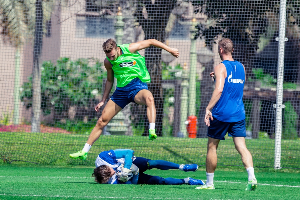 Зимние «Газпром» — тренировочные сборы 2025: 20 февраля, утренняя тренировка