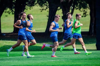 Зимние «Газпром» — тренировочные сборы 2025: 20 февраля, утренняя тренировка