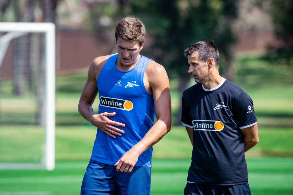 Зимние «Газпром» — тренировочные сборы 2025: 20 февраля, утренняя тренировка