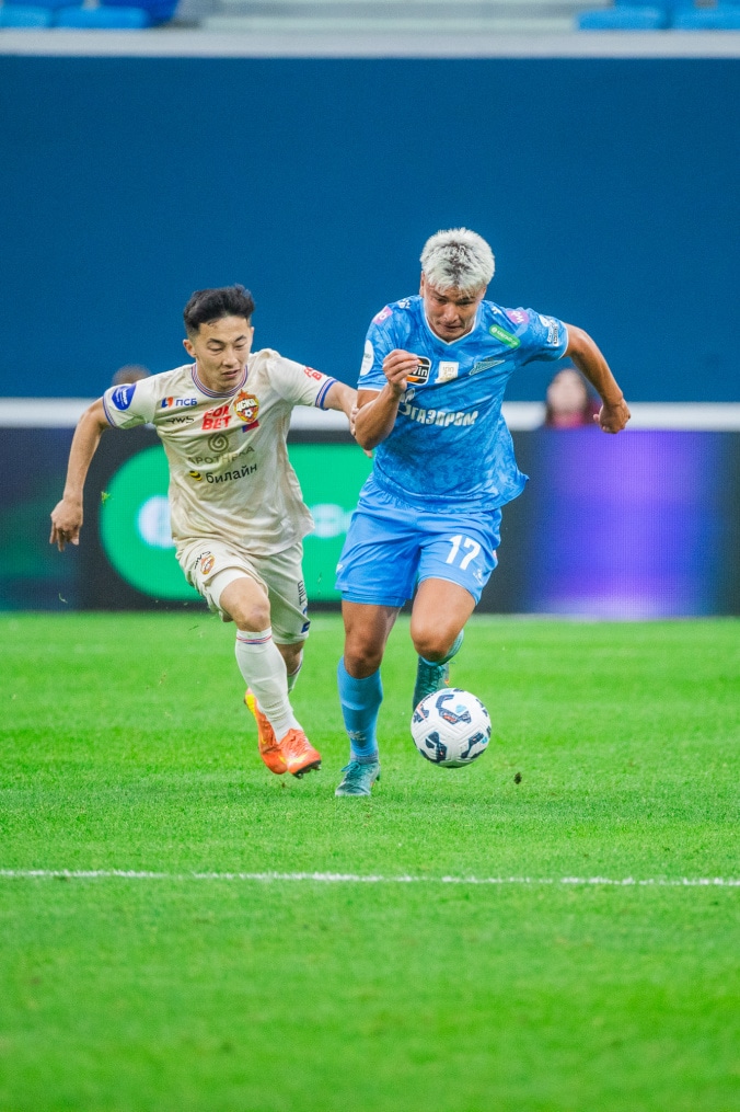 Мир Российская Премьер-Лига 2024/25, «Зенит» — ЦСКА