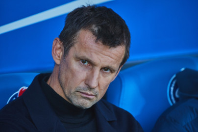 Сергей Семак на матче «Факел» — «Зенит»