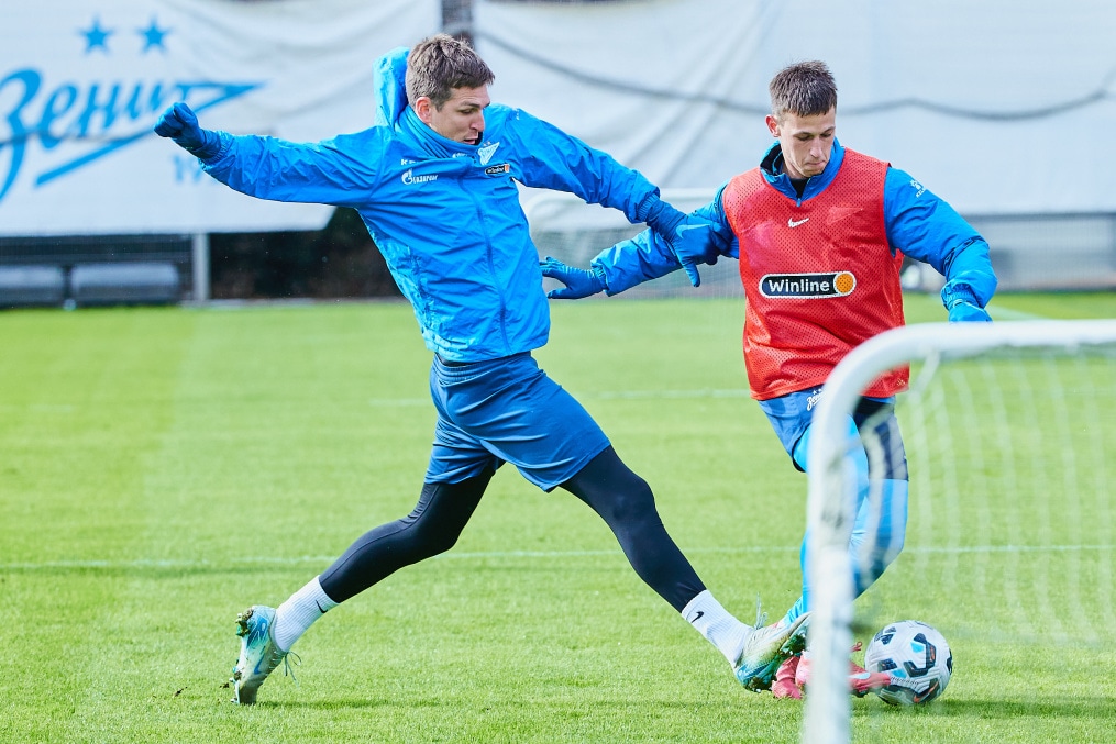 Открытая тренировка «Зенита» перед матчем с БАТЭ