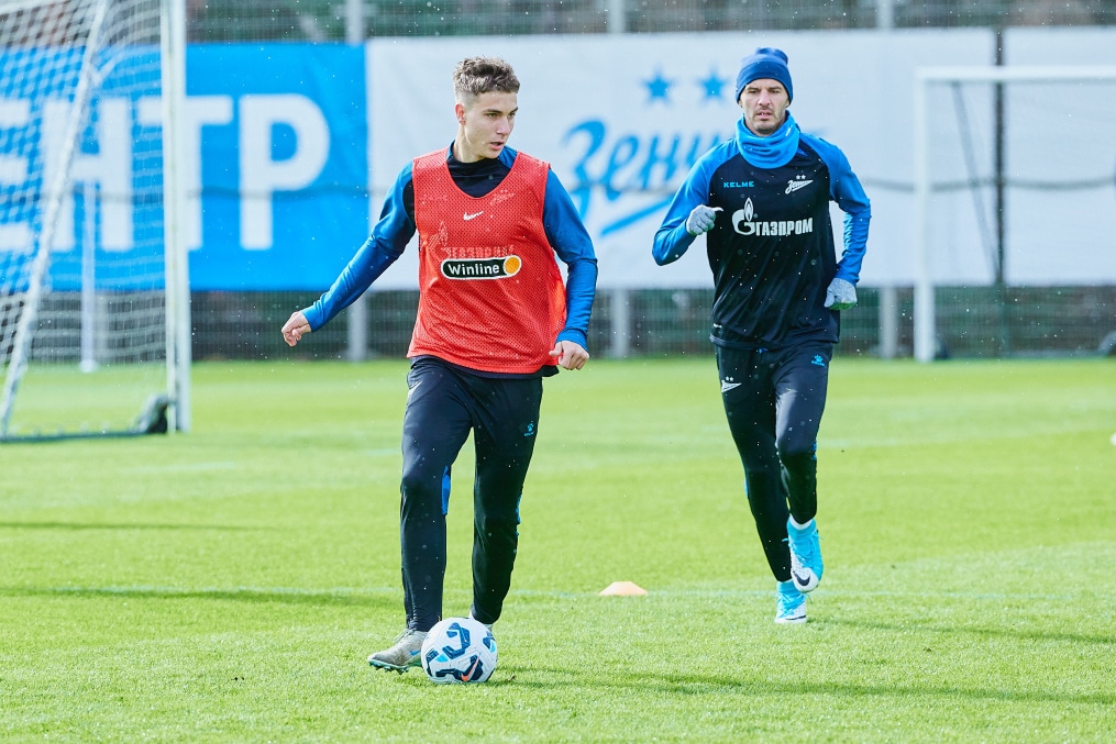 Открытая тренировка «Зенита» перед матчем с БАТЭ