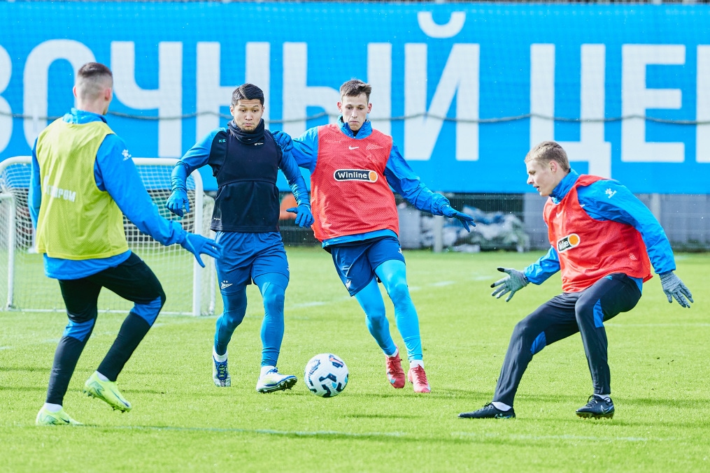Открытая тренировка «Зенита» перед матчем с БАТЭ