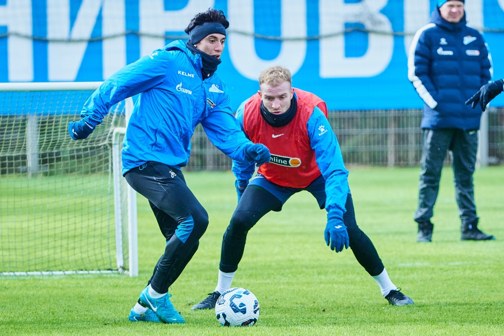 Открытая тренировка «Зенита» перед матчем с БАТЭ