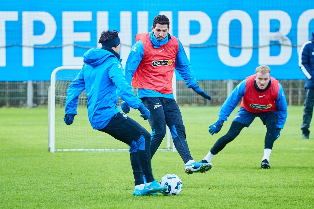 Открытая тренировка «Зенита» перед матчем с БАТЭ