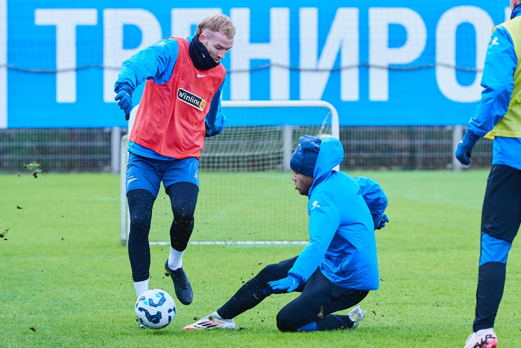 Открытая тренировка «Зенита» перед матчем с БАТЭ