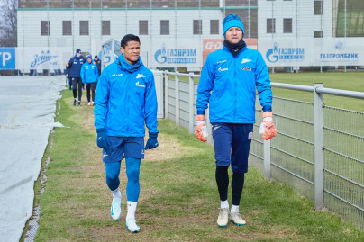 Открытая тренировка «Зенита» перед матчем с БАТЭ