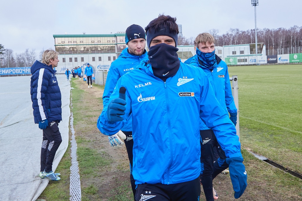 Открытая тренировка «Зенита» перед матчем с БАТЭ