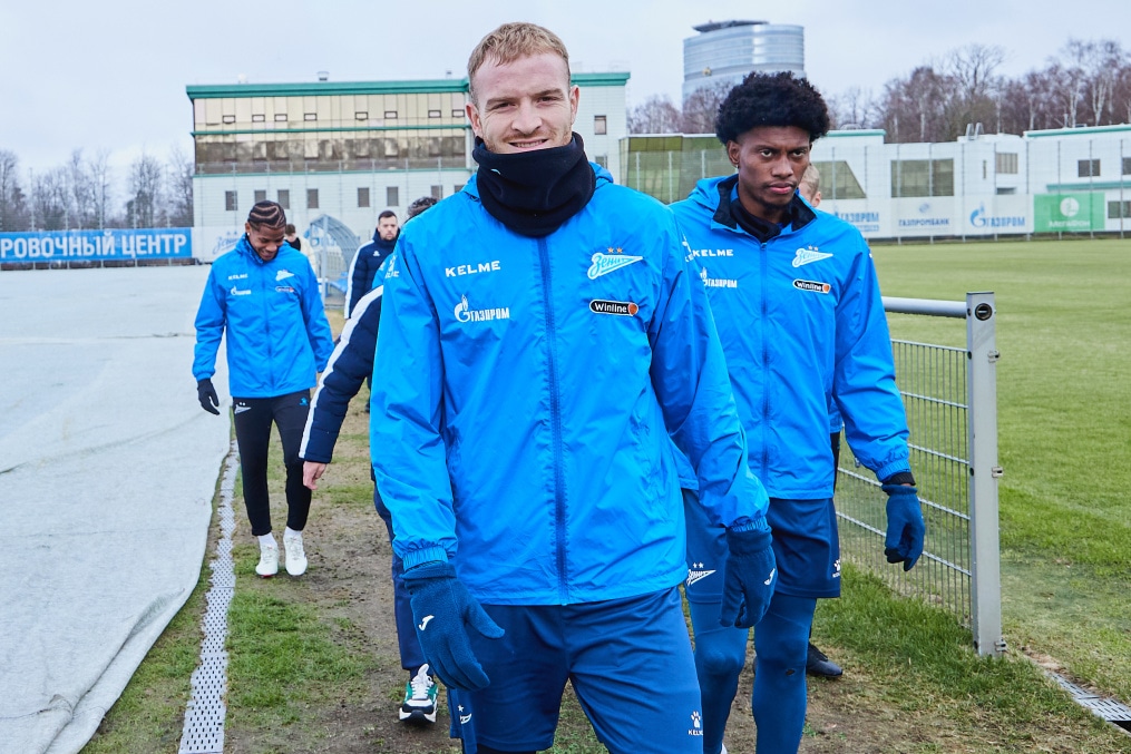 Открытая тренировка «Зенита» перед матчем с БАТЭ