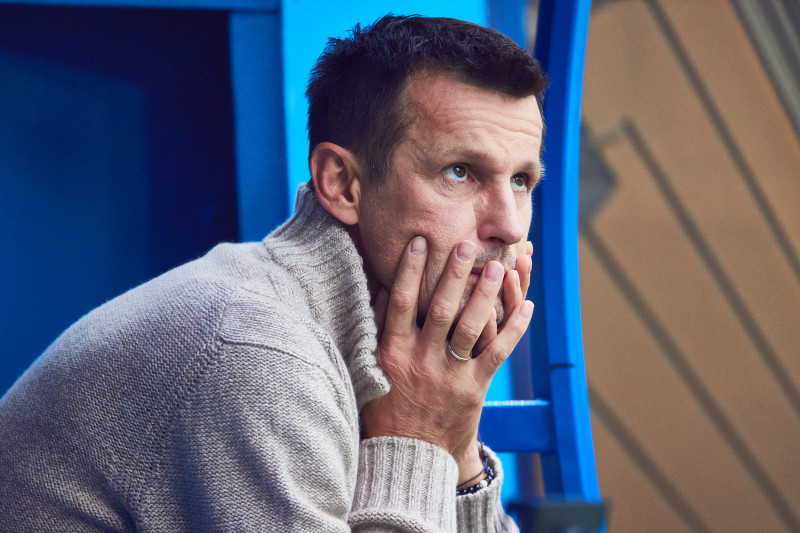 Сергей Семак на матче «Зенит» — БАТЭ