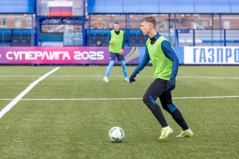 Тренировка «Зенита»-м в «Газпром»-Академии ФК «Зенит»
