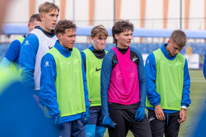 Тренировка «Зенита»-м в «Газпром»-Академии ФК «Зенит»