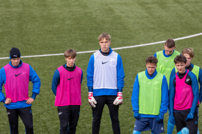 Тренировка «Зенита»-м в «Газпром»-Академии ФК «Зенит»