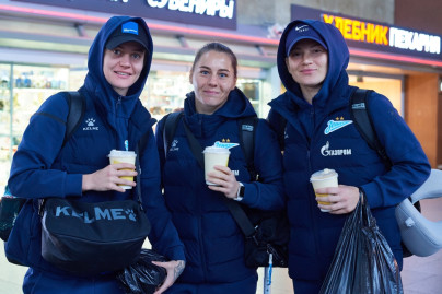 Выезд женской команды «Зенит» на матч с «Краснодаром»