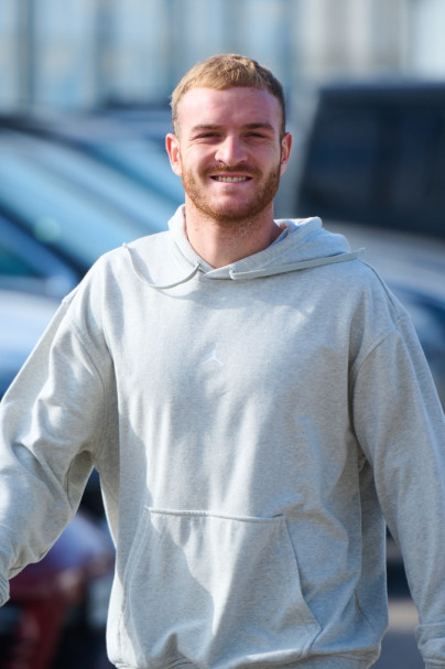 Приезд игроков на тренировку перед матчем с «Рубином»