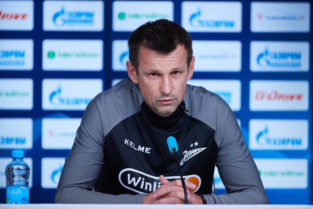 Брифинг «Зенита» перед матчем с «Рубином»