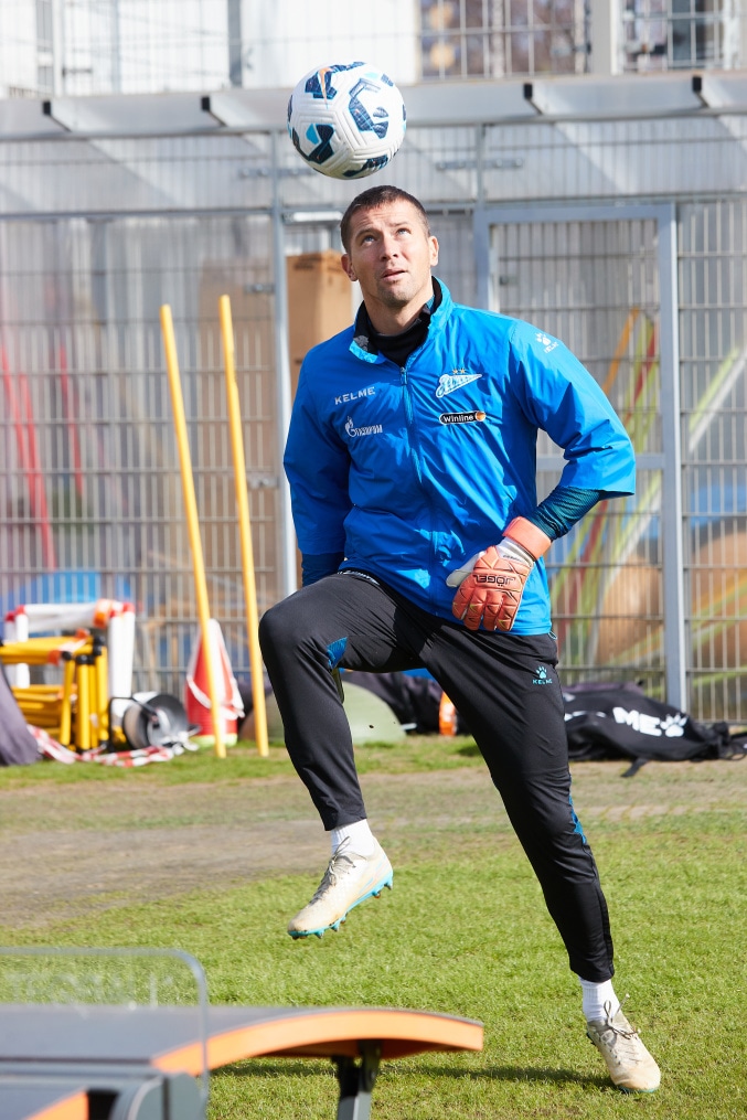 Открытая тренировка «Зенита» перед матчем с «Рубином»