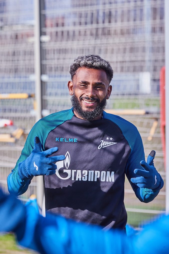 Открытая тренировка «Зенита» перед матчем с «Рубином»